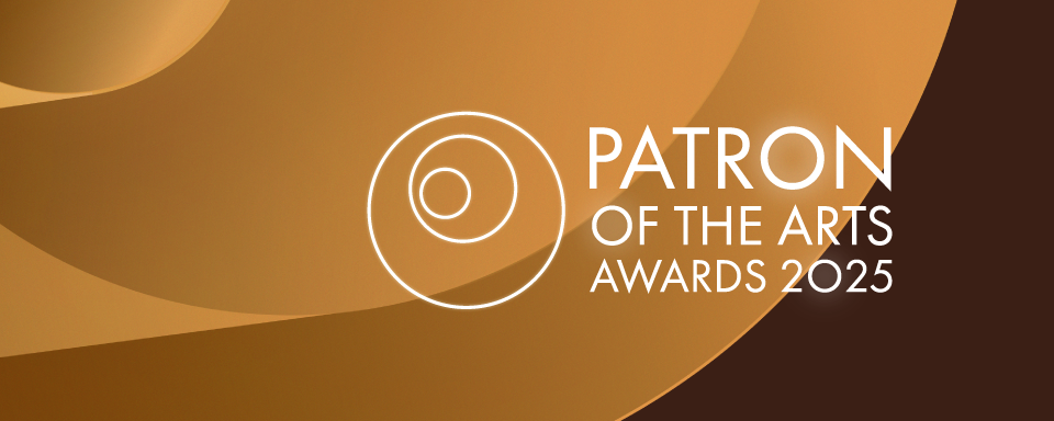 Patron of th Arts Awards 2025 logo